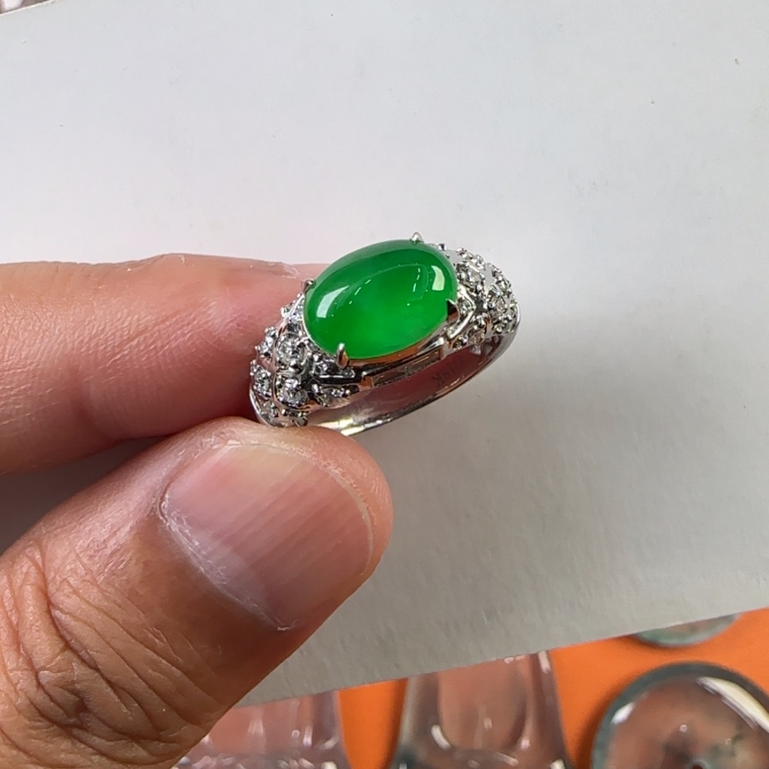 定制翡翠未镶嵌天然