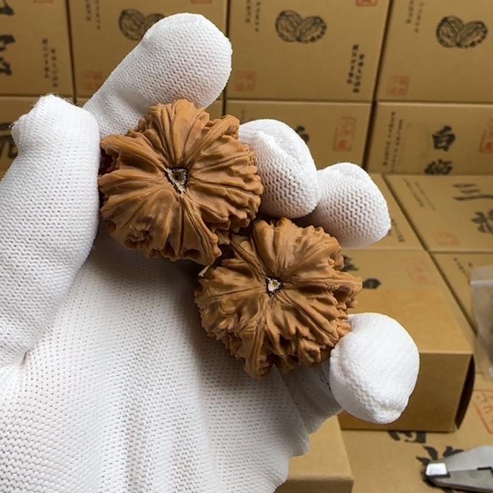 文玩核桃吊坠瀚简单玉龙三棱