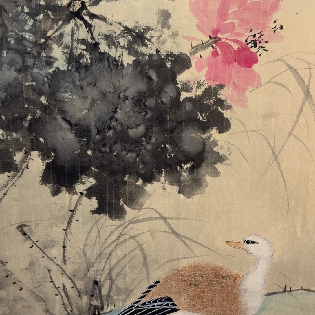 国画国画作品山水花鸟