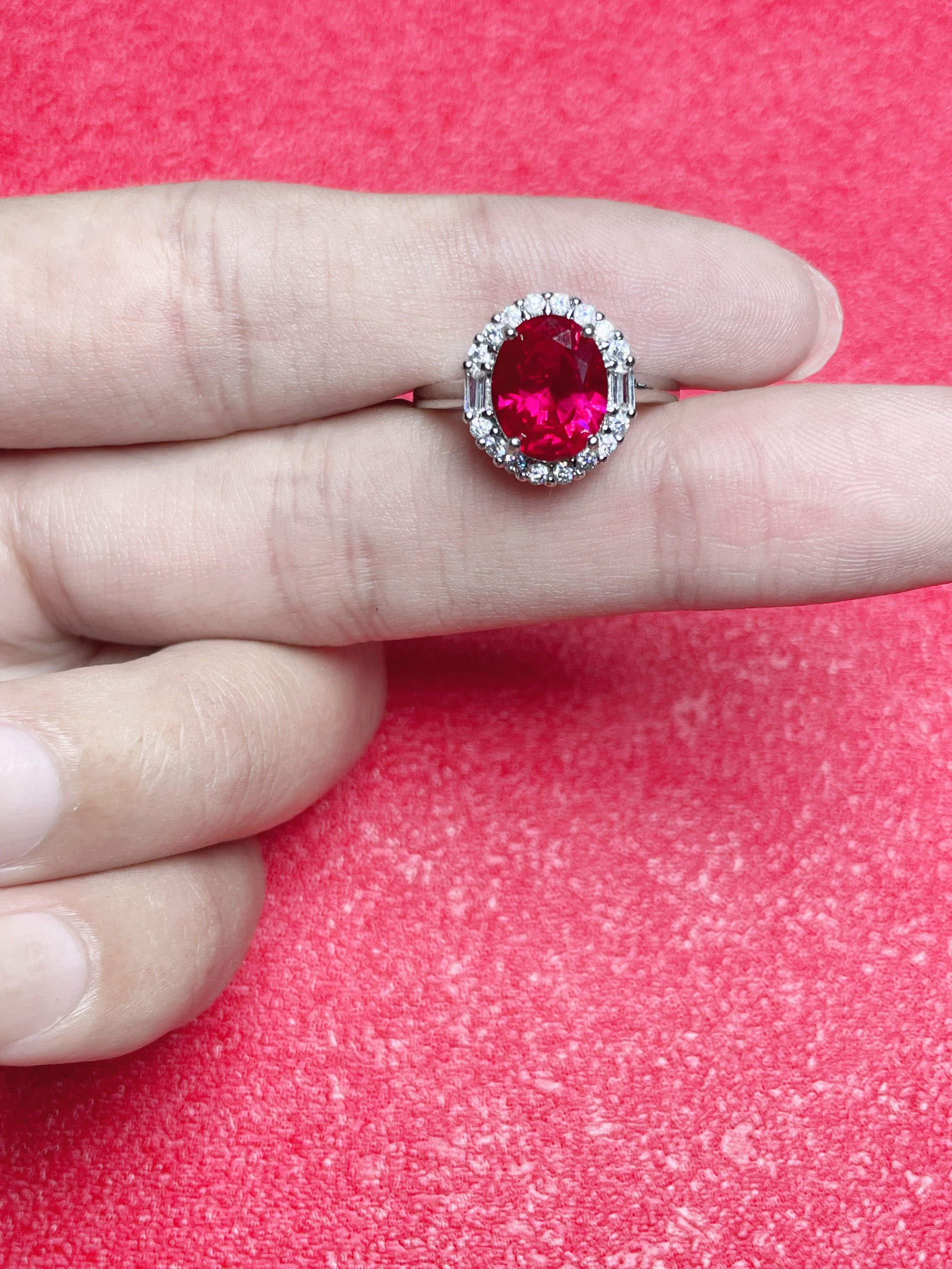 培育红宝石 爱丽丝-典藏轻奢鸽血红宝石戒指102