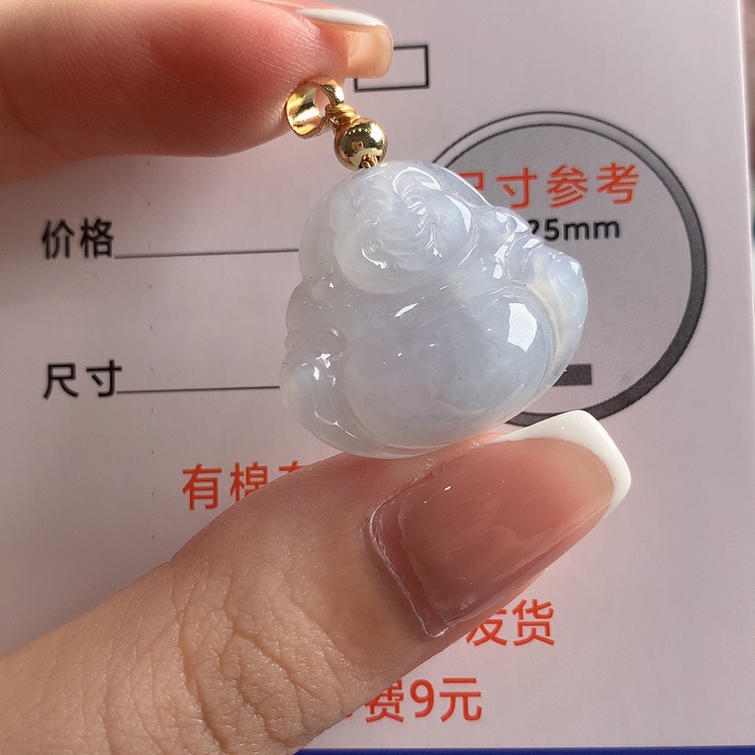 颈饰未镶嵌翡翠 