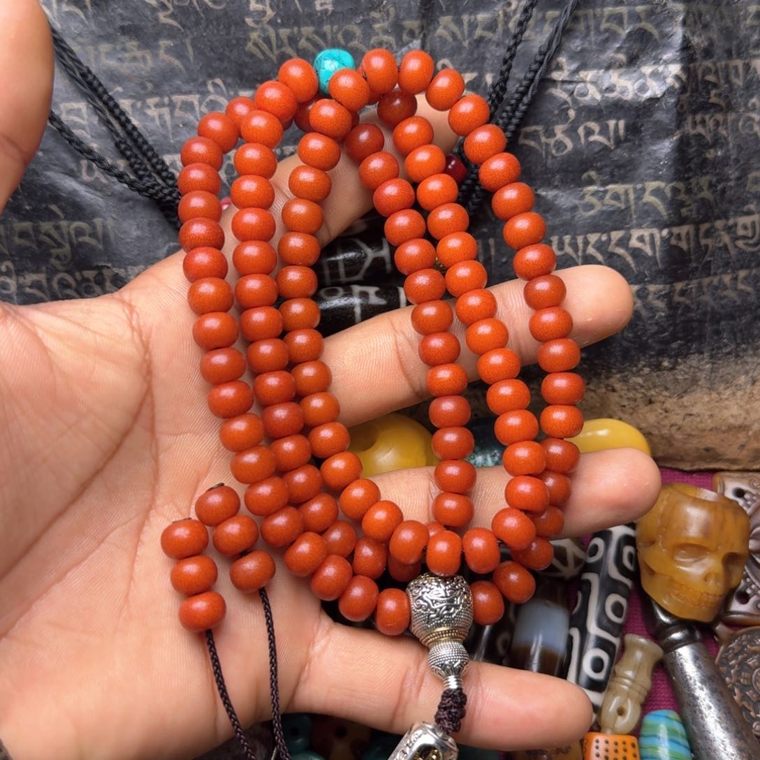 柏香籽/百香籽手串菩提根