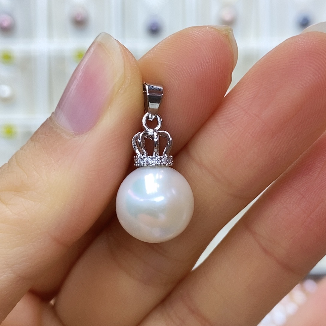 未镶嵌淡水珍珠吊坠(赠链)