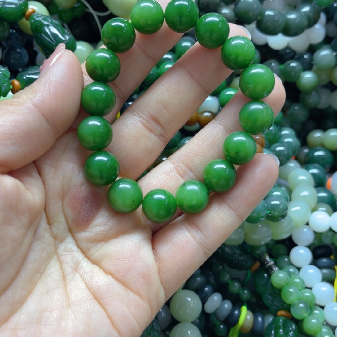 和田玉手链未镶嵌