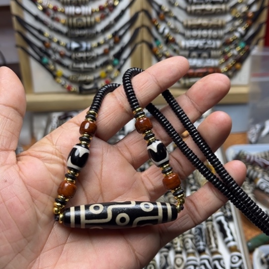 天***翼玛瑙/玉髓未镶嵌颈饰