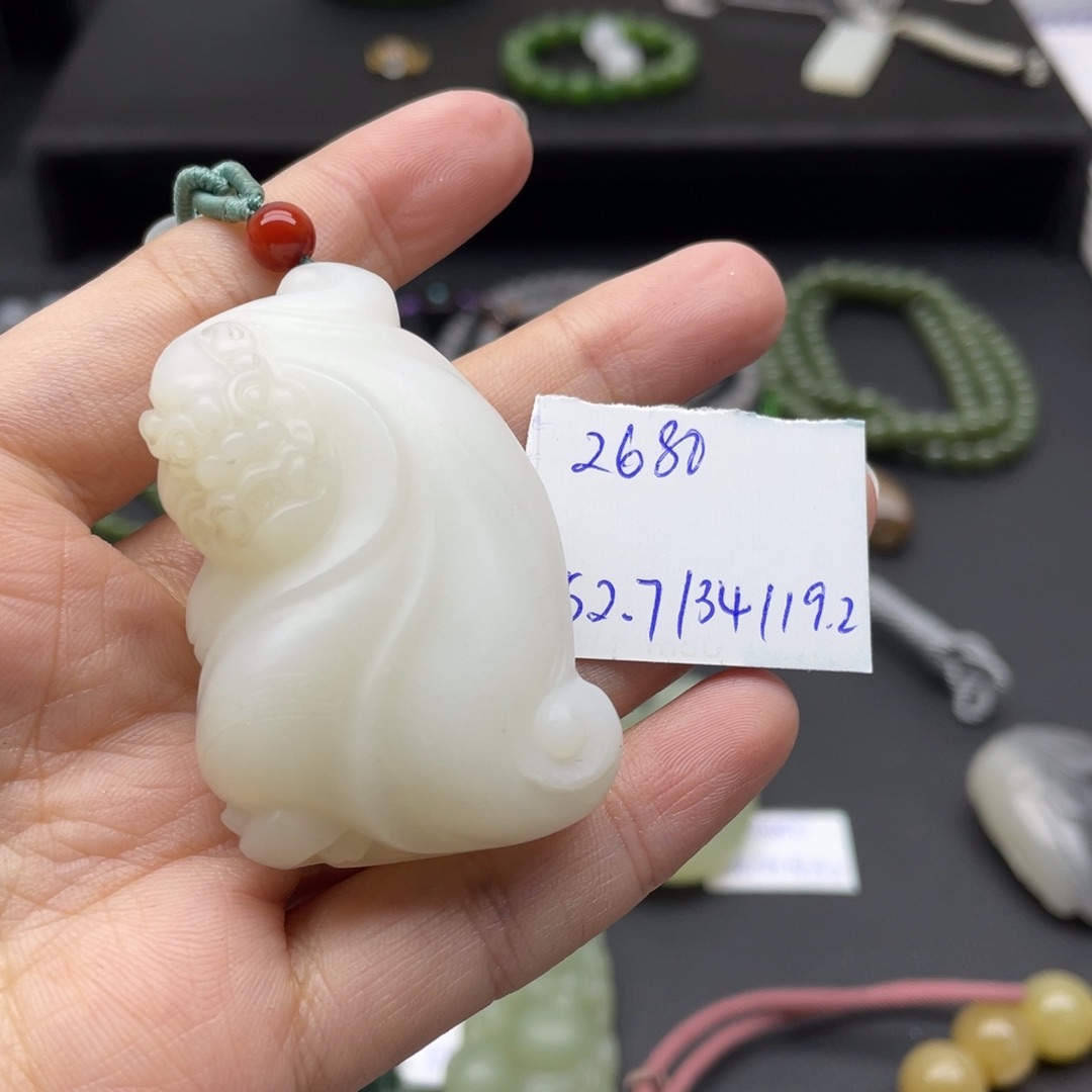 和田玉把件未镶嵌