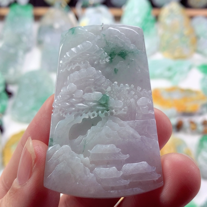 【闪购商品】翡翠吊坠(不含链)未镶嵌