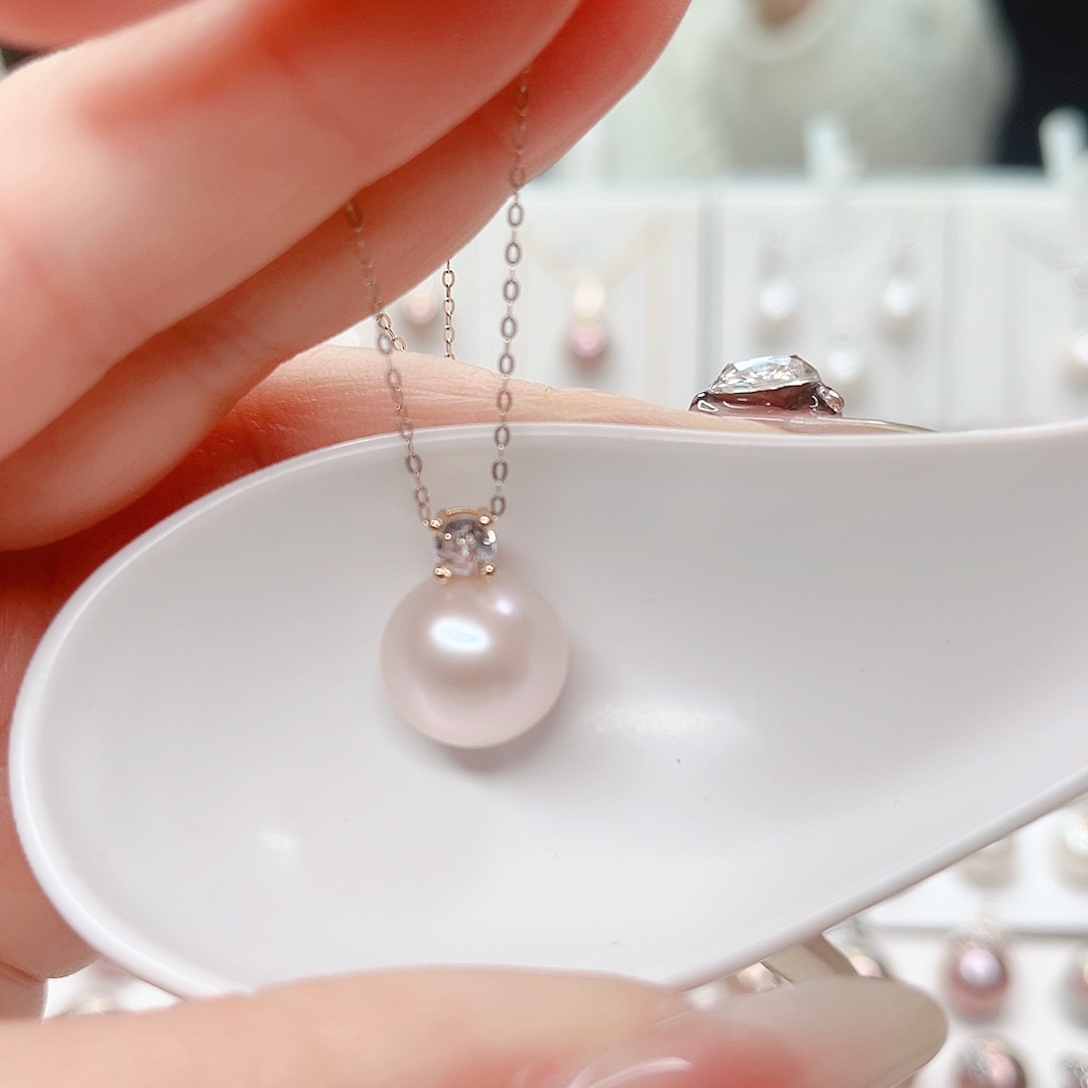 淡水珍珠合金吊坠(赠链)