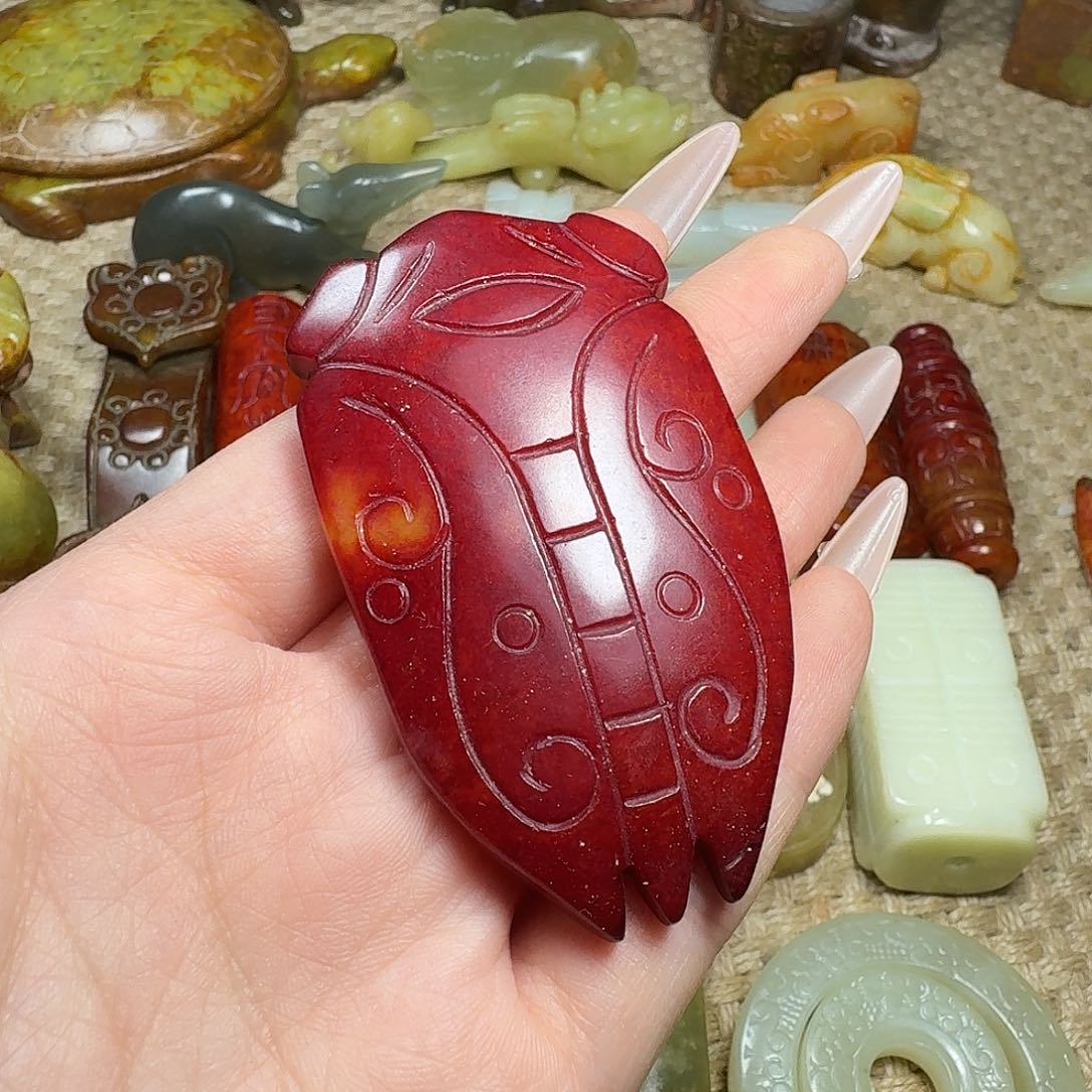 白玉菩提吊坠挂件