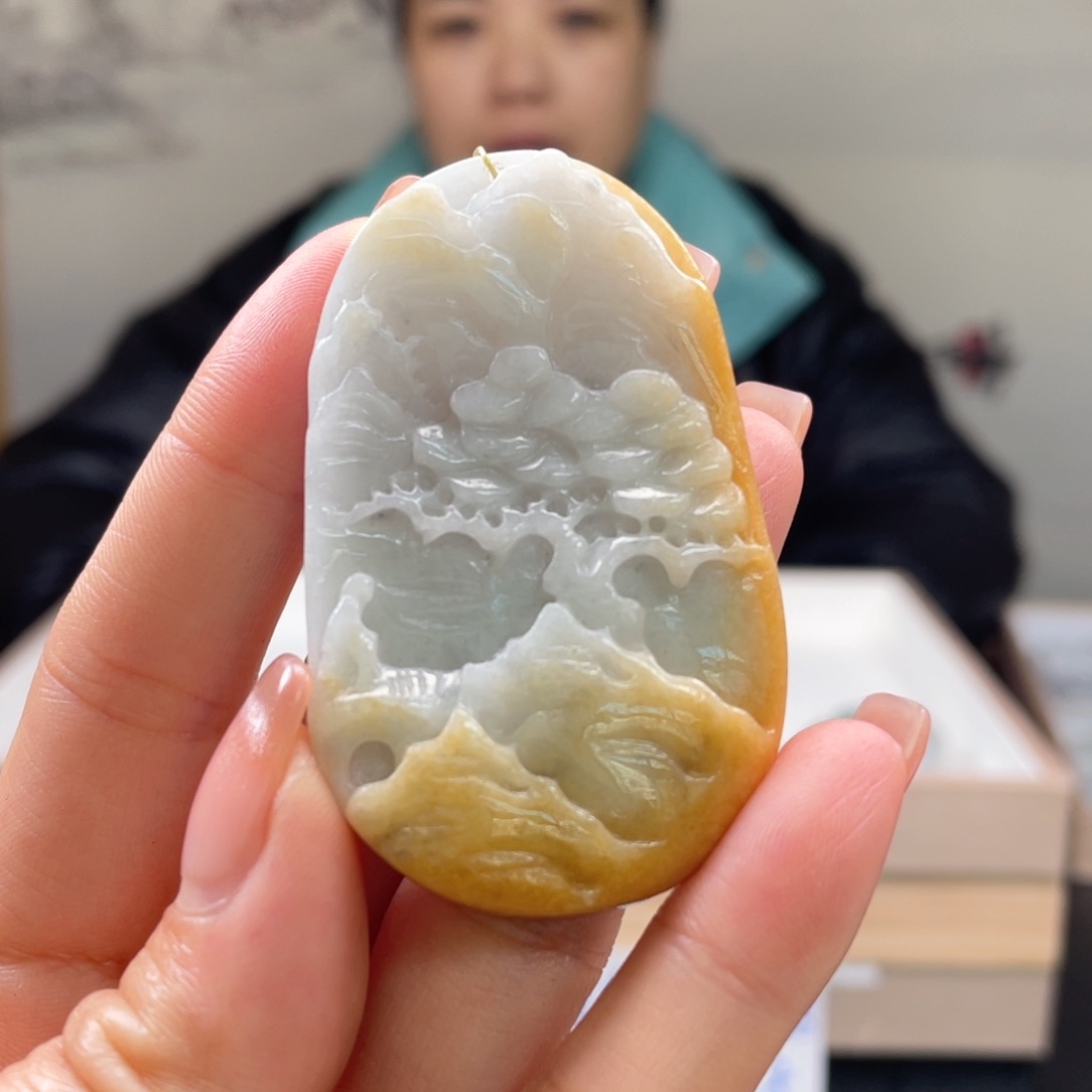 翡翠吊坠(不含链)未镶嵌