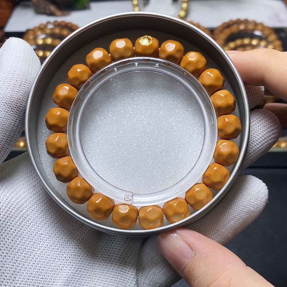 猴头核桃手串金标小奶酪尺寸10-11单号24号