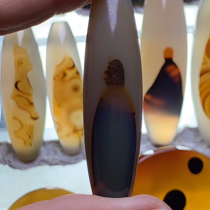 玛瑙/玉髓颈饰未镶嵌148