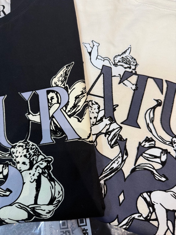 外单！天使印花短袖T恤902605