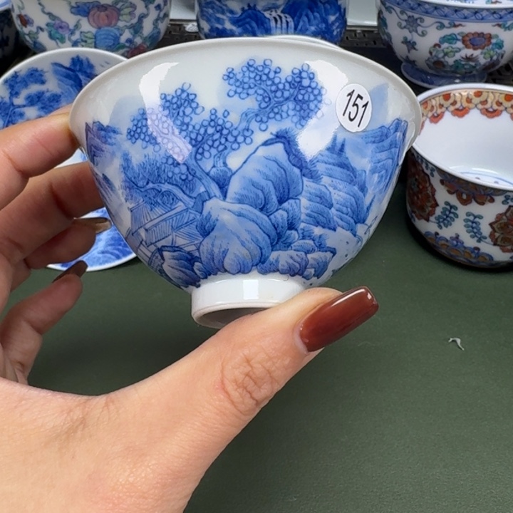 沙沙手工手绘茶具151