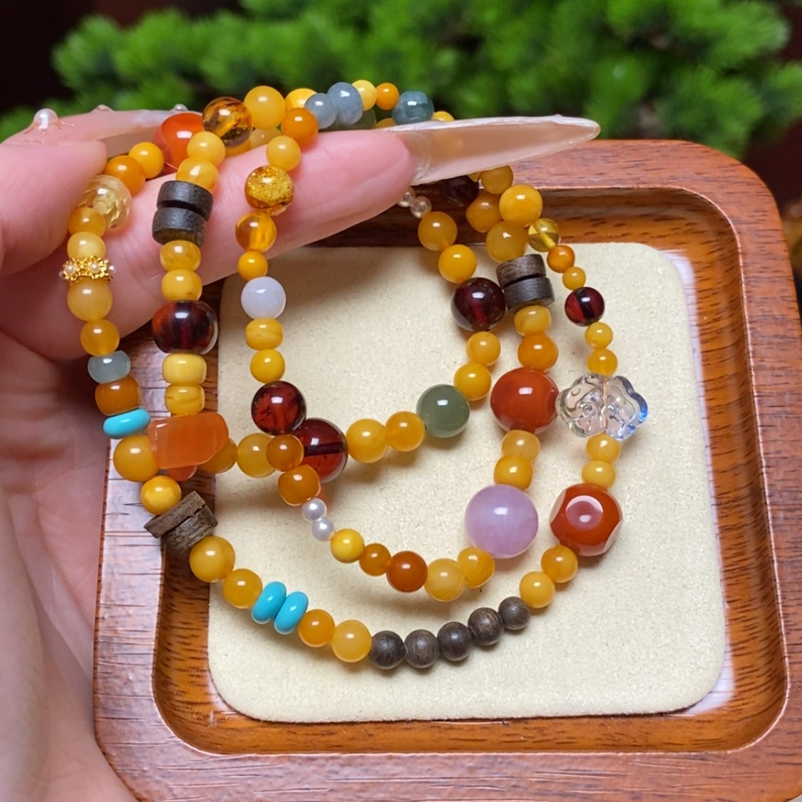 【闪购商品】手链蜜蜡未镶嵌手串