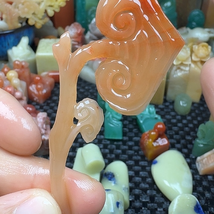 青田石真真正正章