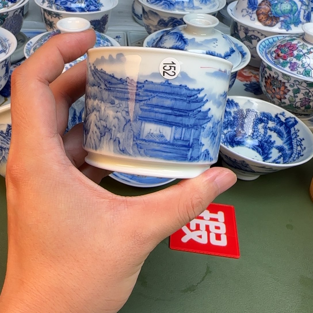 彦祖纯手工手绘茶具152