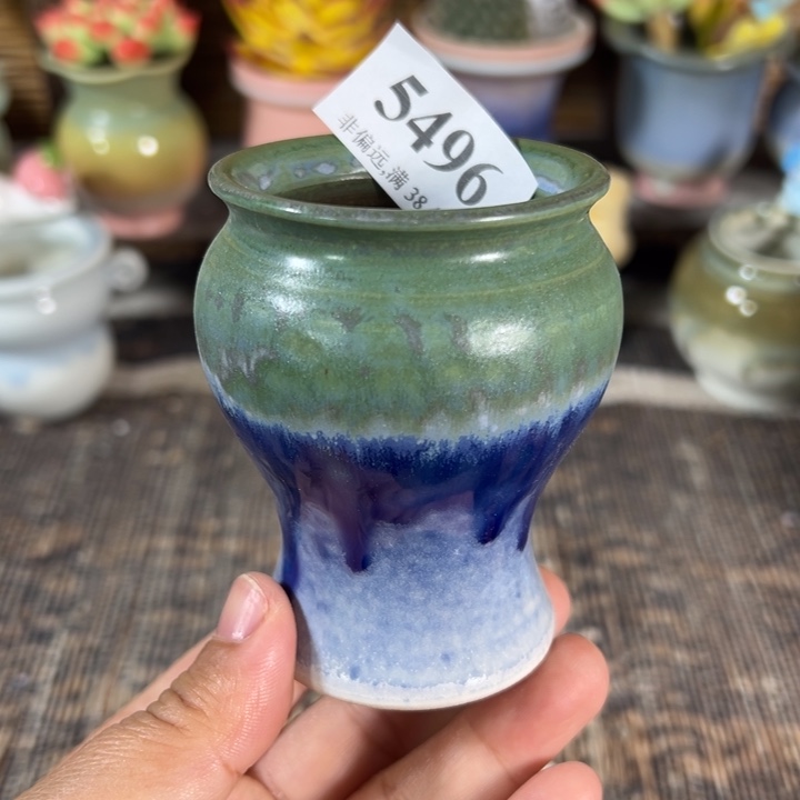 口5高8 手工花盆满30包邮