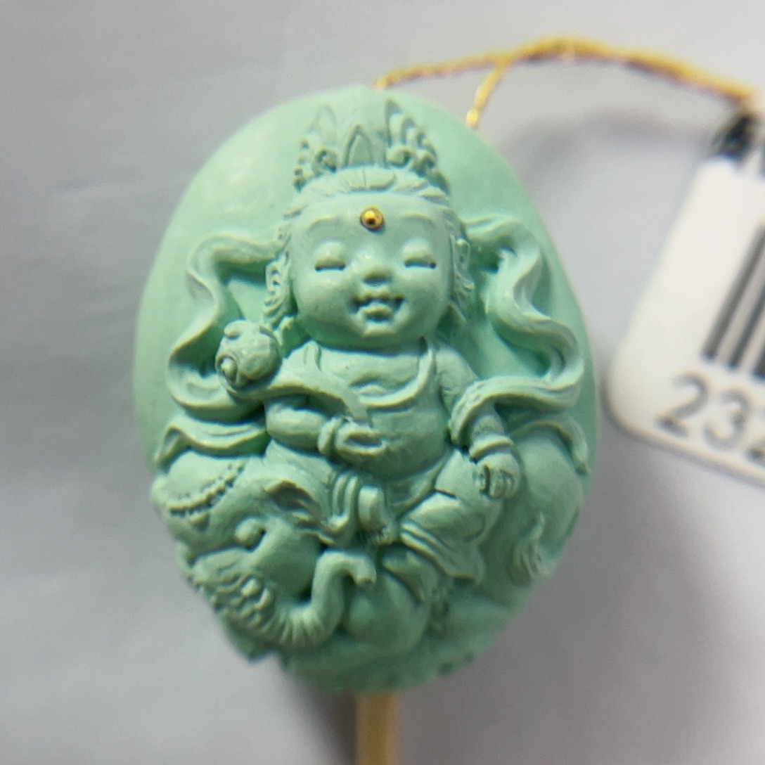 绿松石珠宝奇石未镶嵌