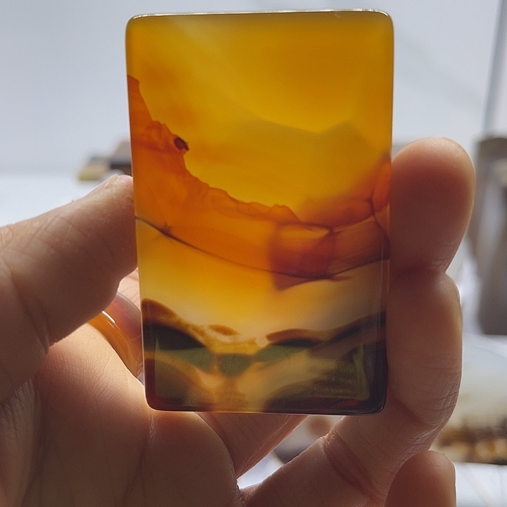 玛瑙/玉髓未镶嵌吊坠(不含链)