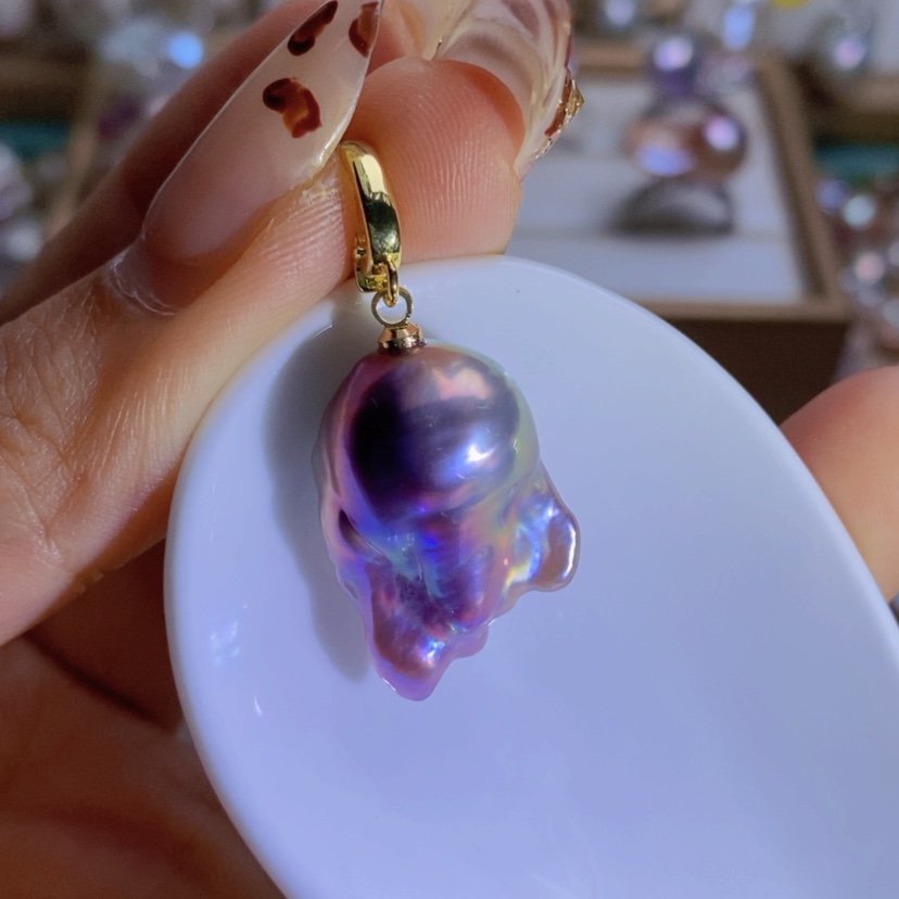 【闪购商品】淡水珍珠天然淡水珍珠合金