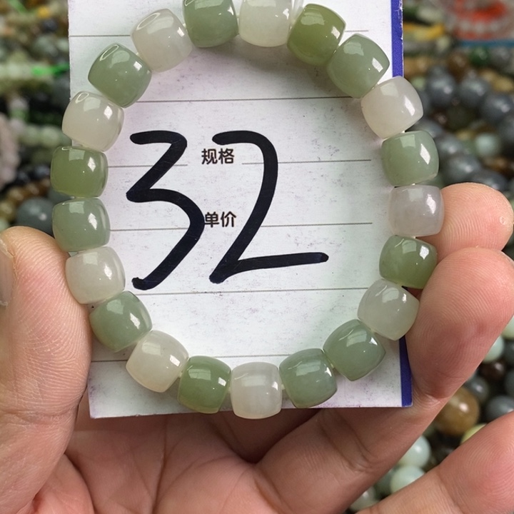 和田玉手链未镶嵌