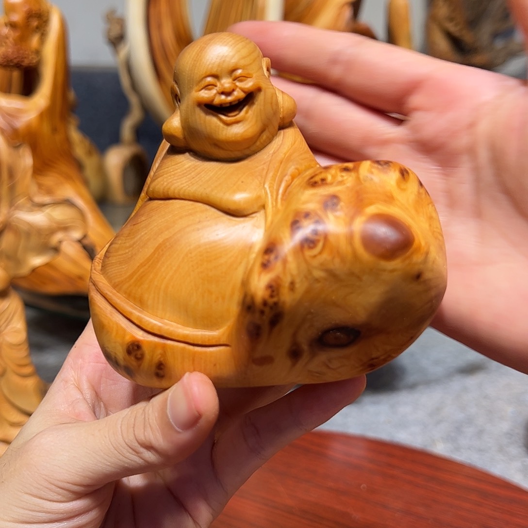 柏木（崖柏）崖柏木手把件摆件
