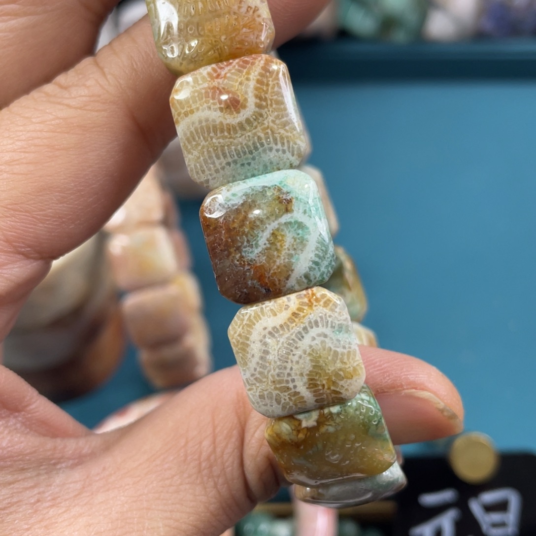 未镶嵌手镯硅化玉