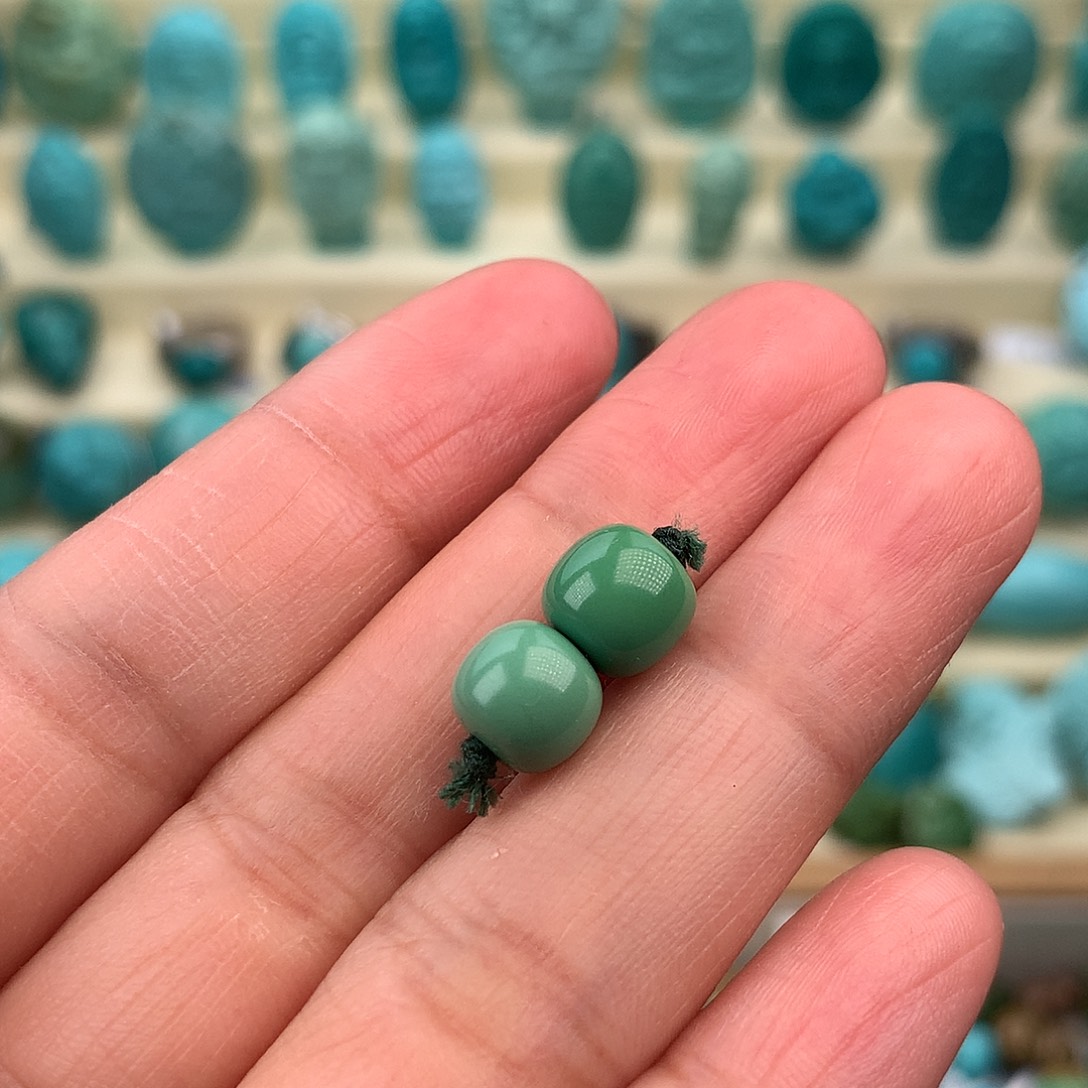 绿松石未镶嵌珠宝奇石7.5