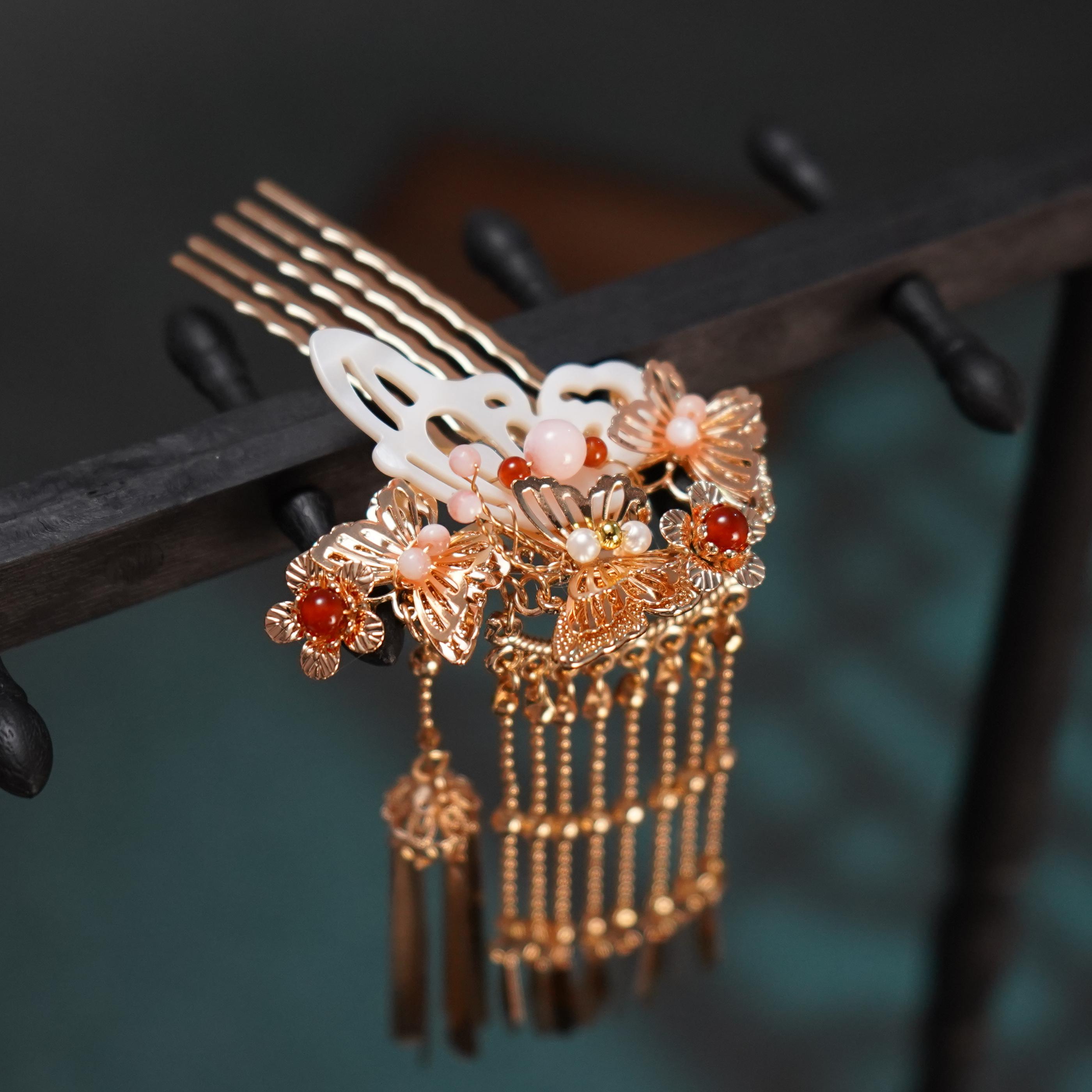 [听夏]古悦倾城古风汉服发饰