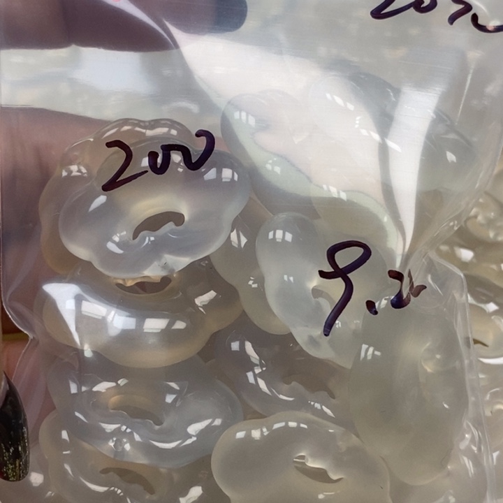 墨***殇未镶嵌颈饰玛瑙/玉髓玉髓锁