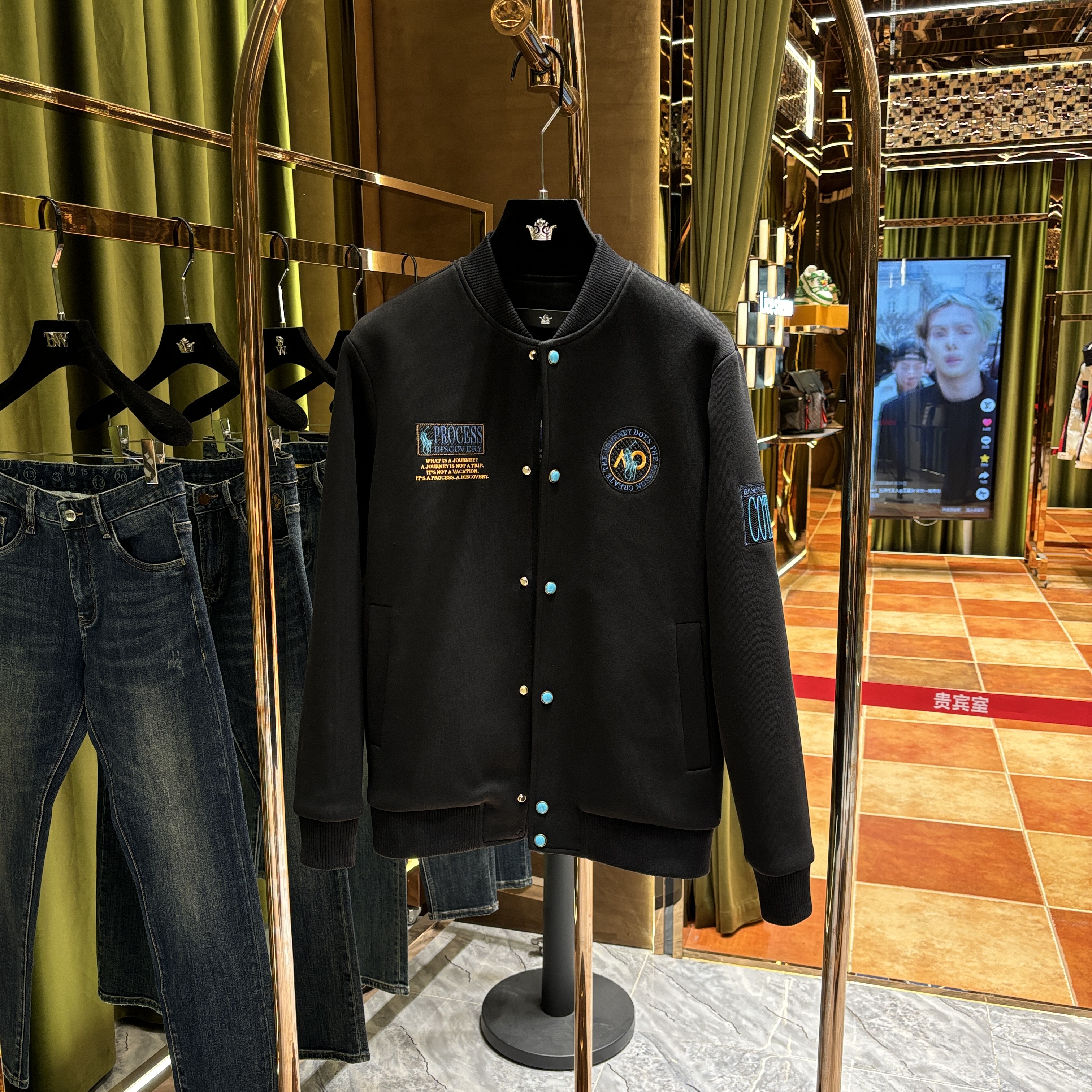 AW-【新款棒球服】2025春季新品 高奢重磅棒球服外套88867