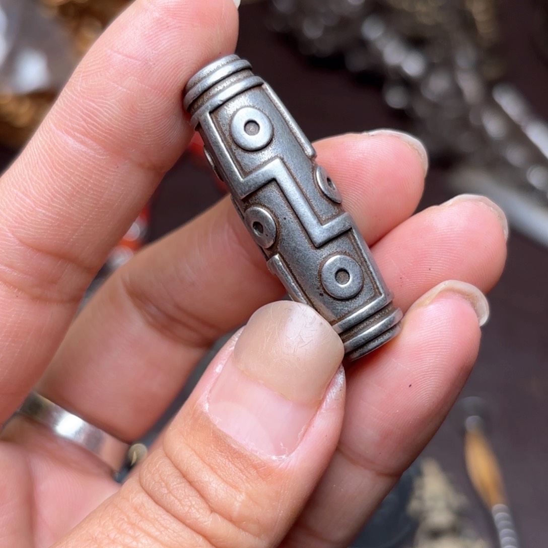 铜星月菩提吊坠项链