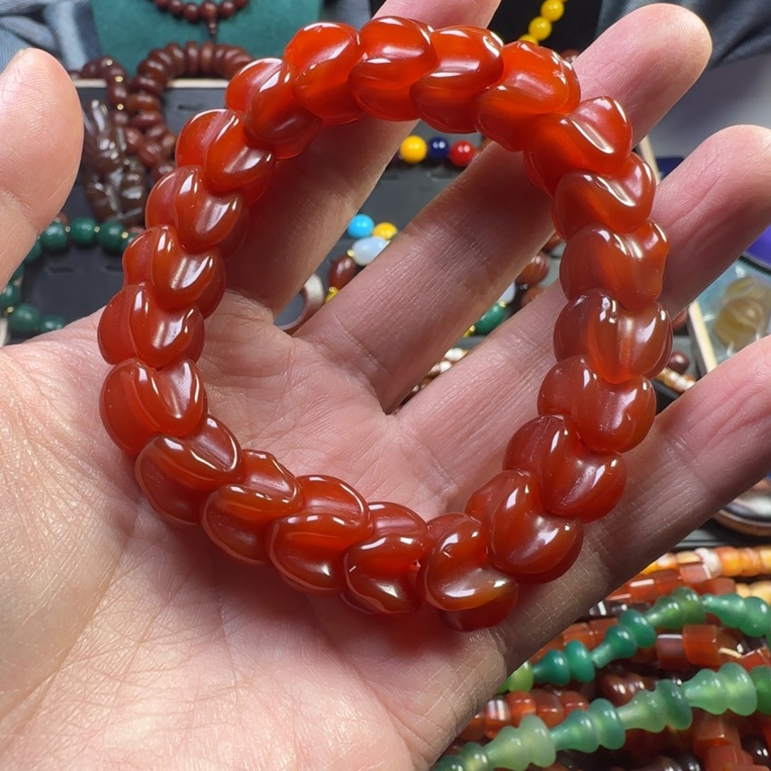 未镶嵌手串玛瑙/玉髓