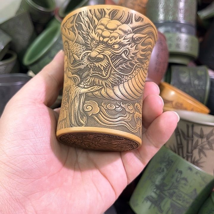茶杯紫砂全手工紫砂主人杯