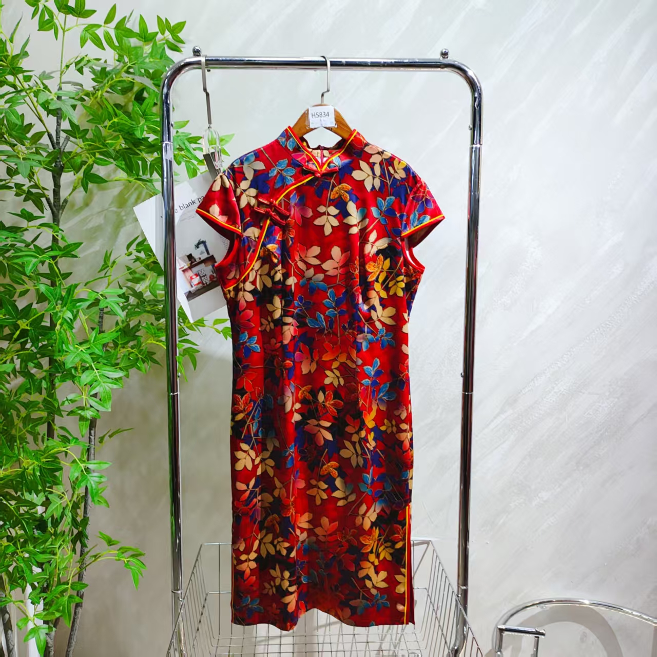  【H5834】 女士气质轻奢百搭旗袍