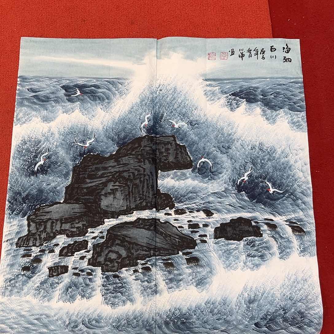 国画手绘国画作品