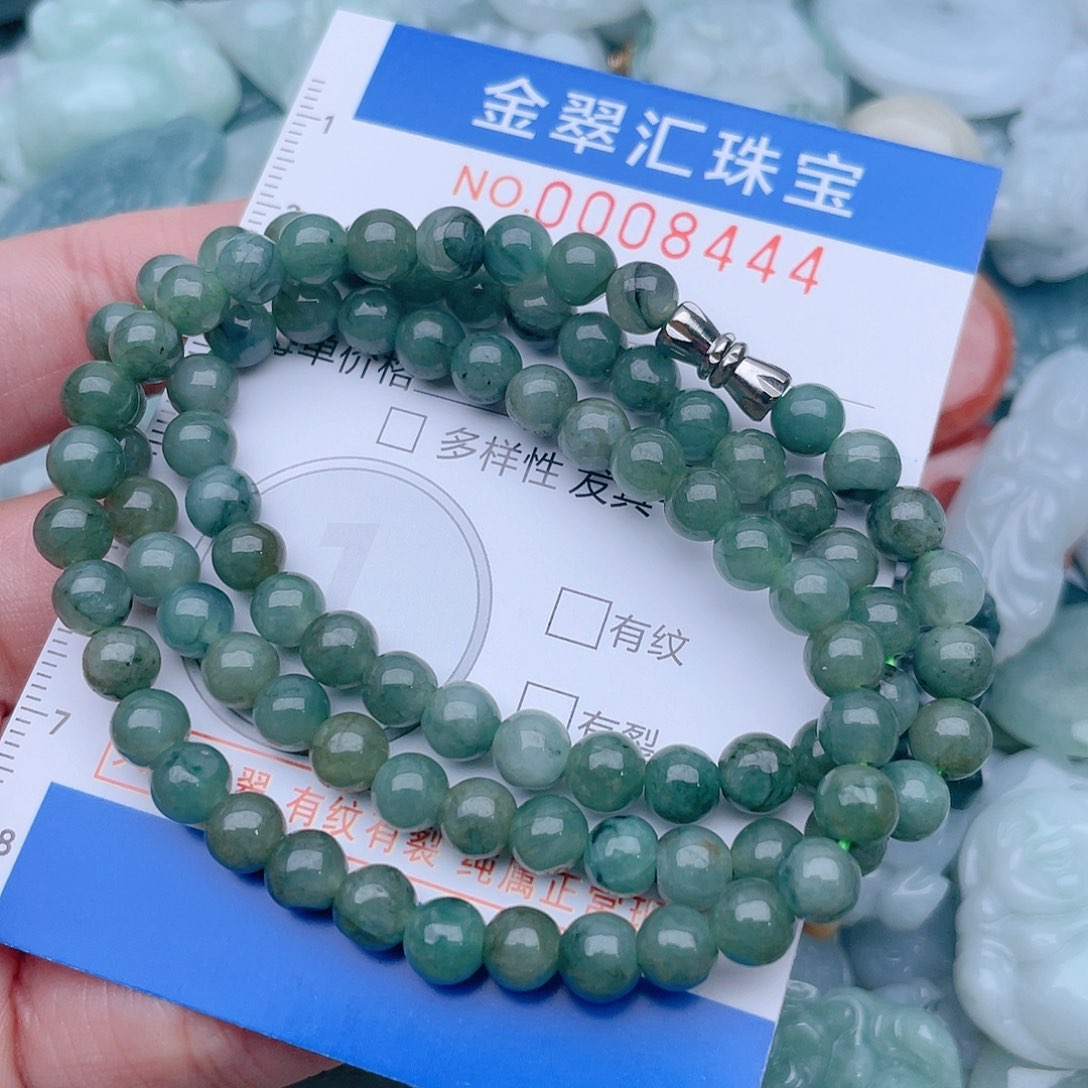 颈饰未镶嵌翡翠8444