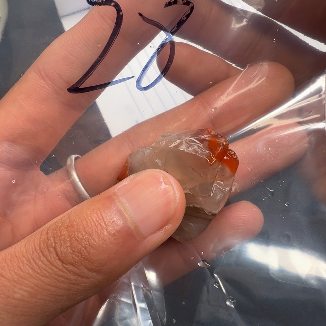 南红玛瑙未镶嵌28号南红随型卤***饺