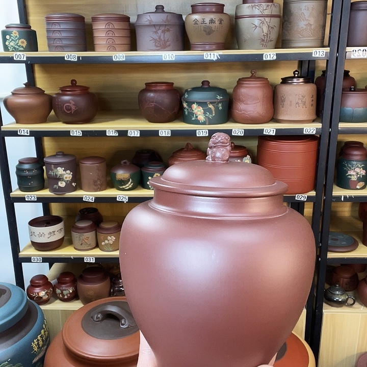 紫砂茶叶罐紫砂茶叶罐