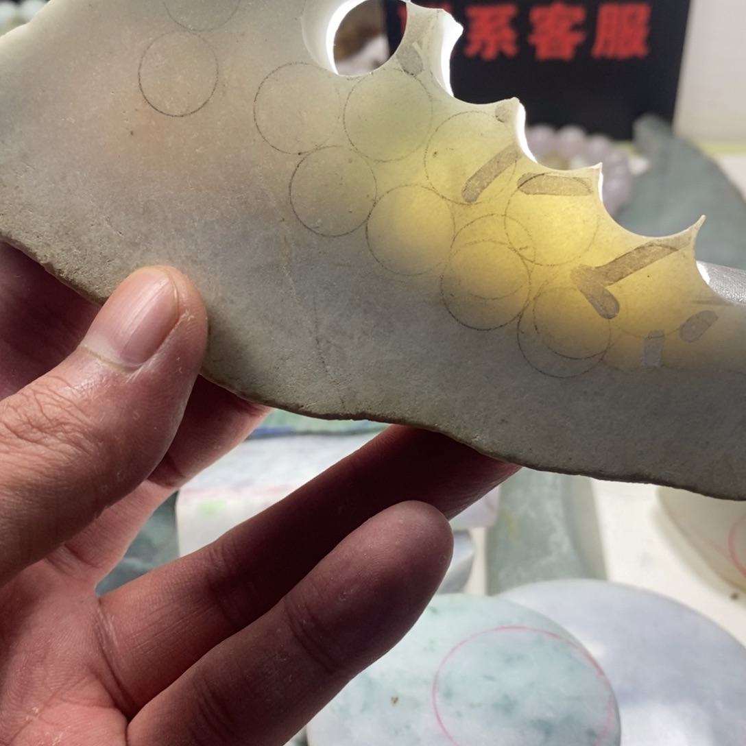 翡翠散珠天然缅甸翡翠a货3