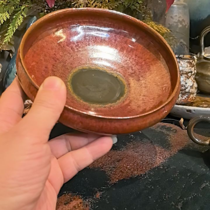 陶摆件手工高温原矿窑变新品福利