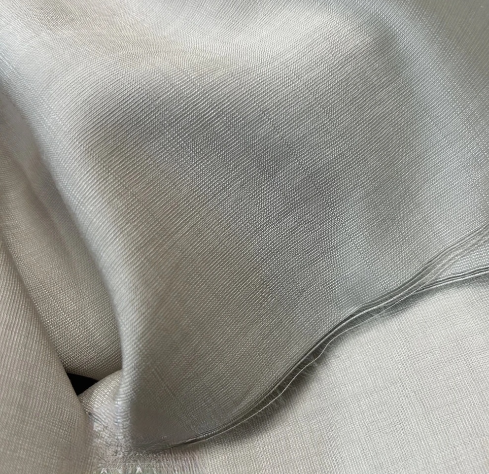 （米杏色厚款）天丝苎麻重磅重垂做裤子，套装，裙子，汉服，太极服