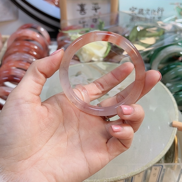 石英质玉手镯未镶嵌M*❤