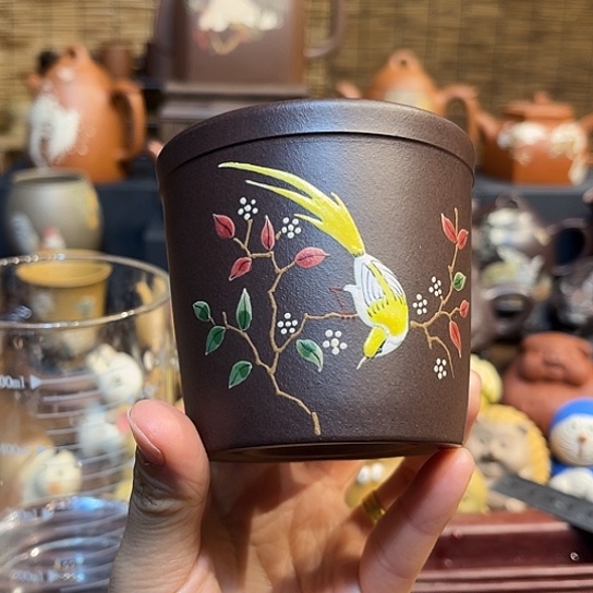 紫砂茶杯紫砂主人杯