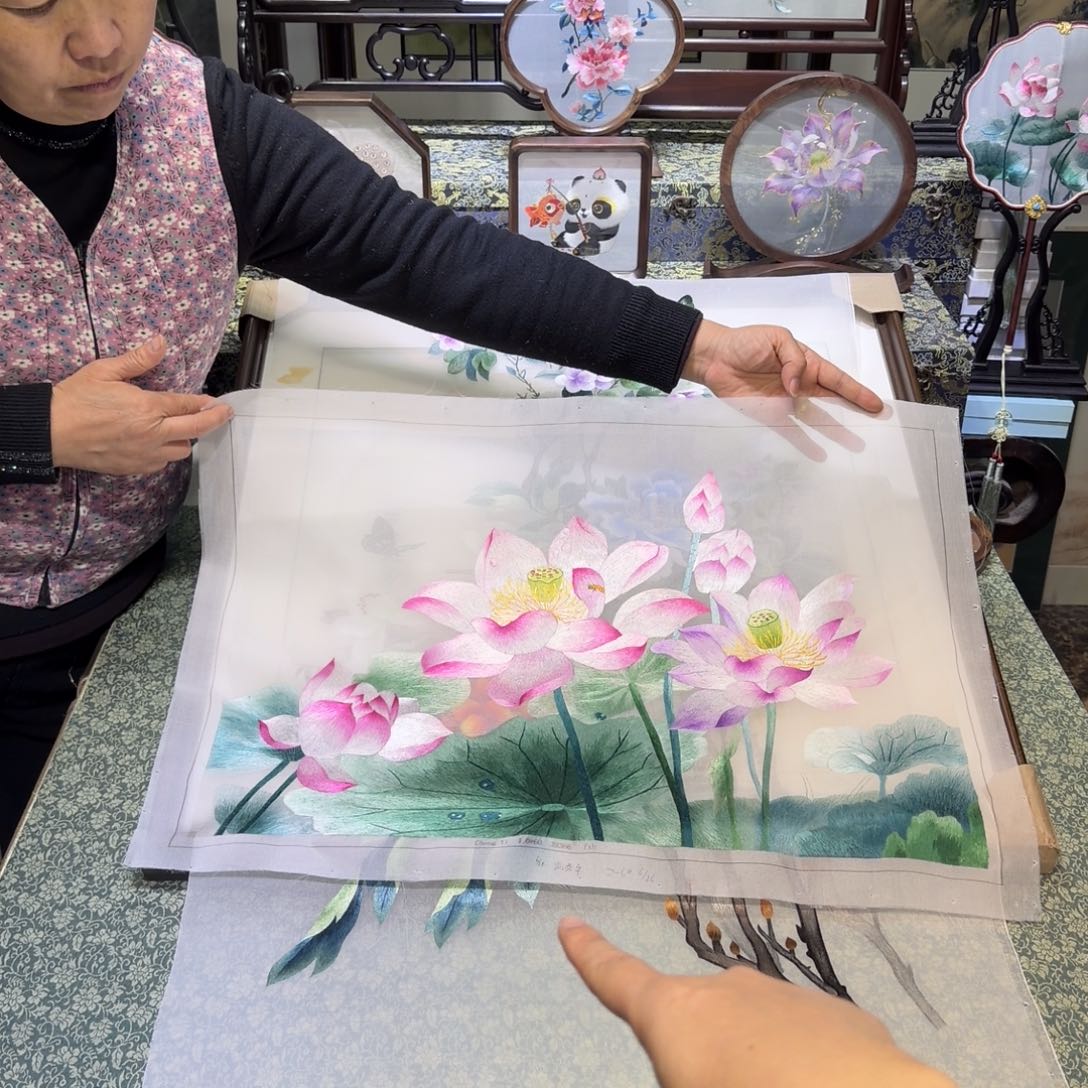 刺绣手工苏绣工艺