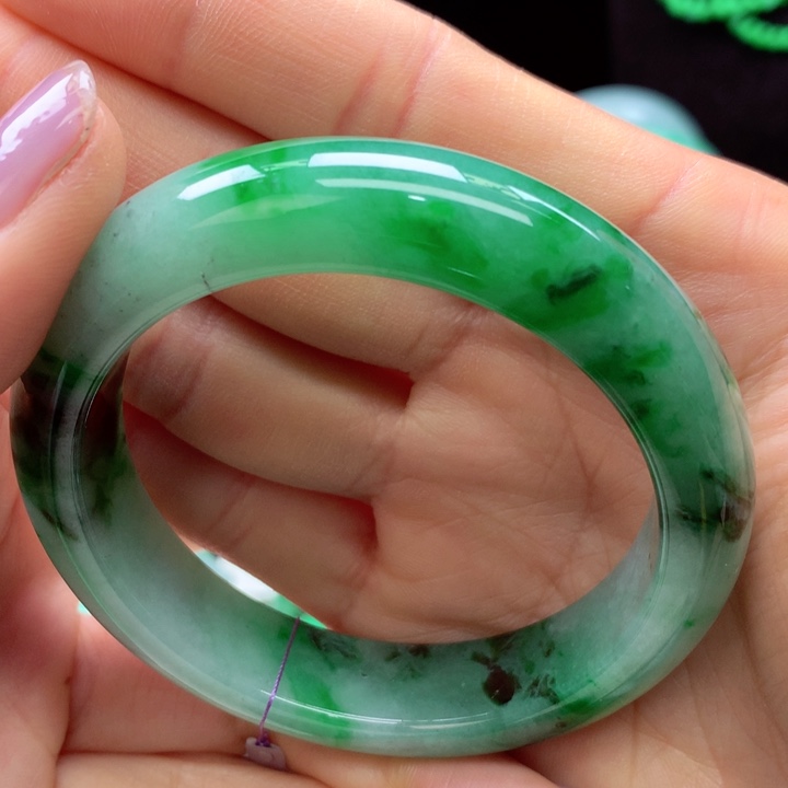 【闪购商品】翡翠手镯未镶嵌天然翡翠手镯