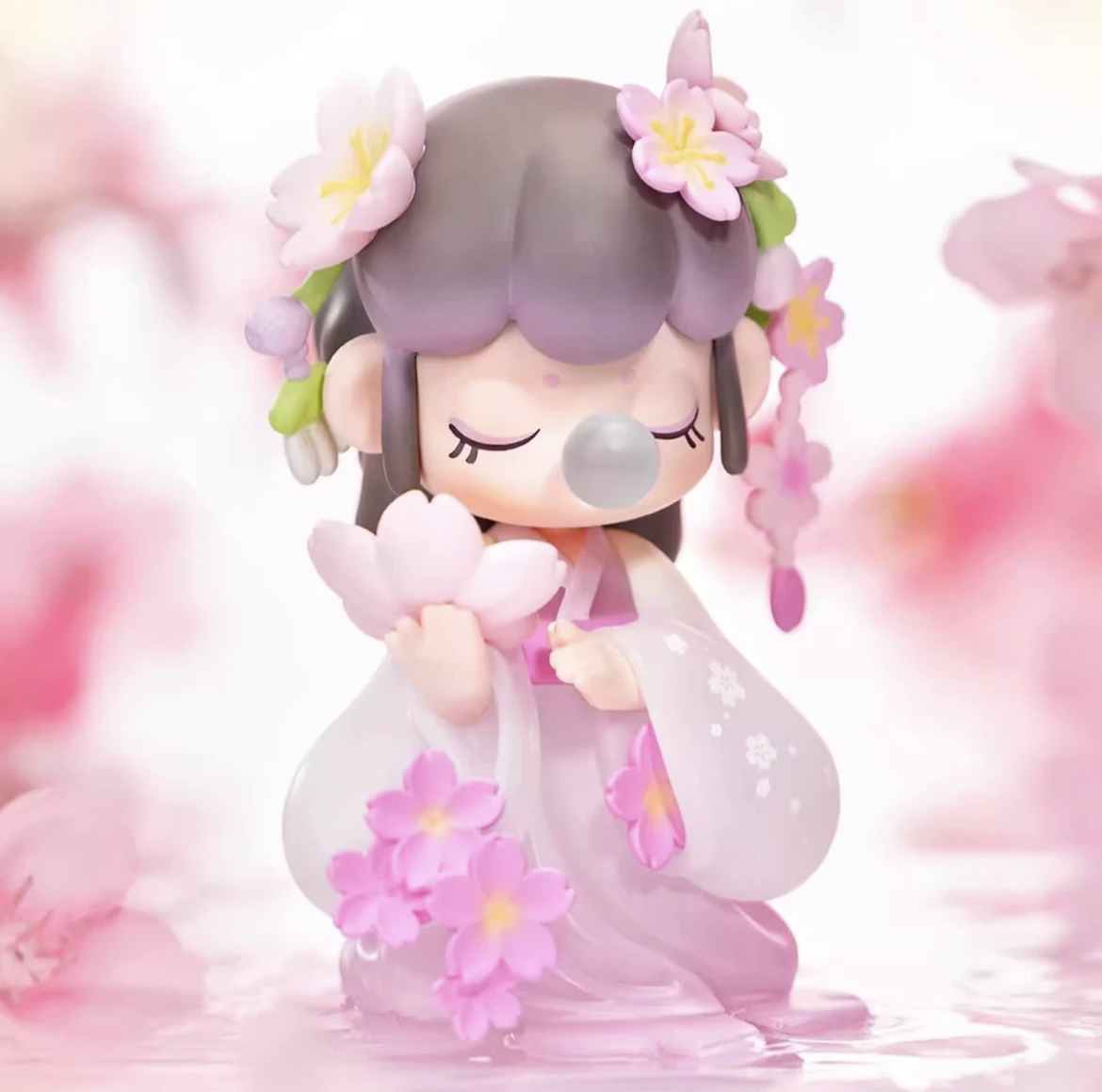 【拆盒】~~若来囡茜Nanci花间集系列盲盒系列潮玩手办摆件可爱礼物