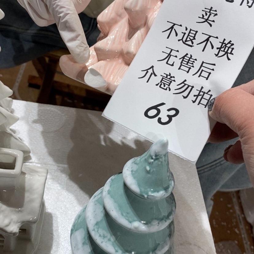 【闪购商品】摆件莫***晚陶瓷摆件瑕疵特卖 