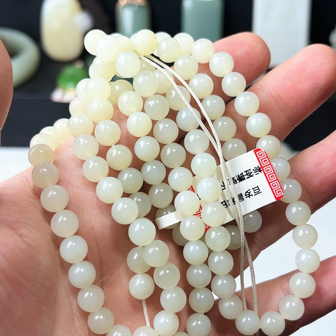 和田玉未镶嵌项链25